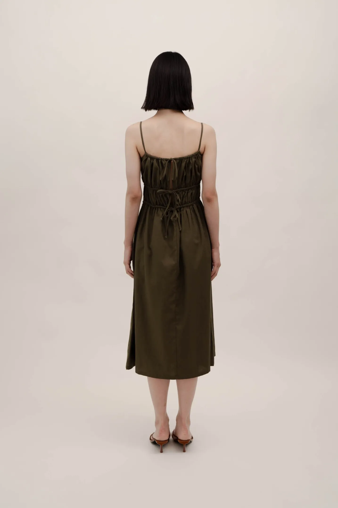 AUDREY Dress - Olive