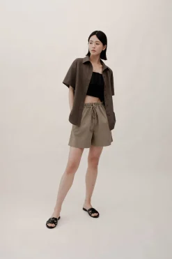 ELISE Shirt - Dark Olive