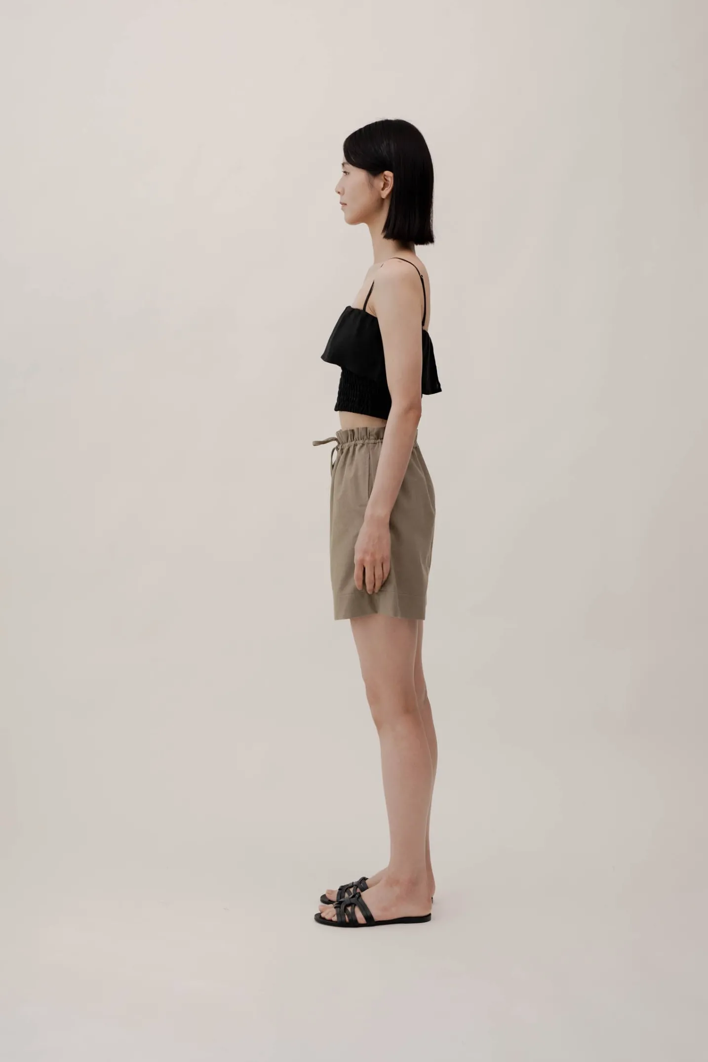 ELISE Shorts - Dark Olive