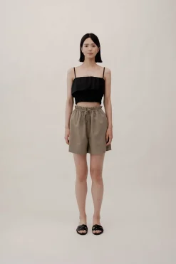 ELISE Shorts - Dark Olive