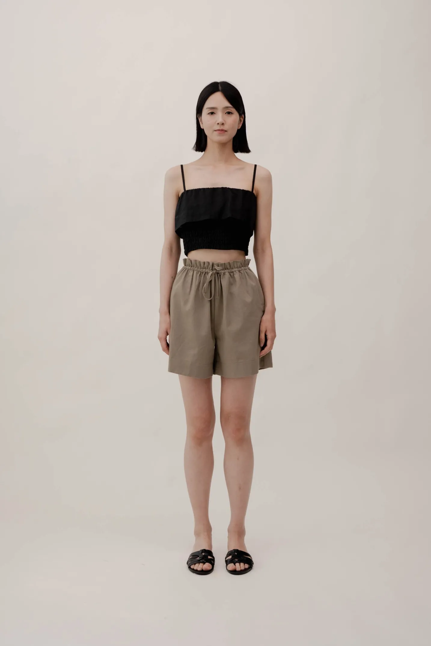 ELISE Shorts - Dark Olive