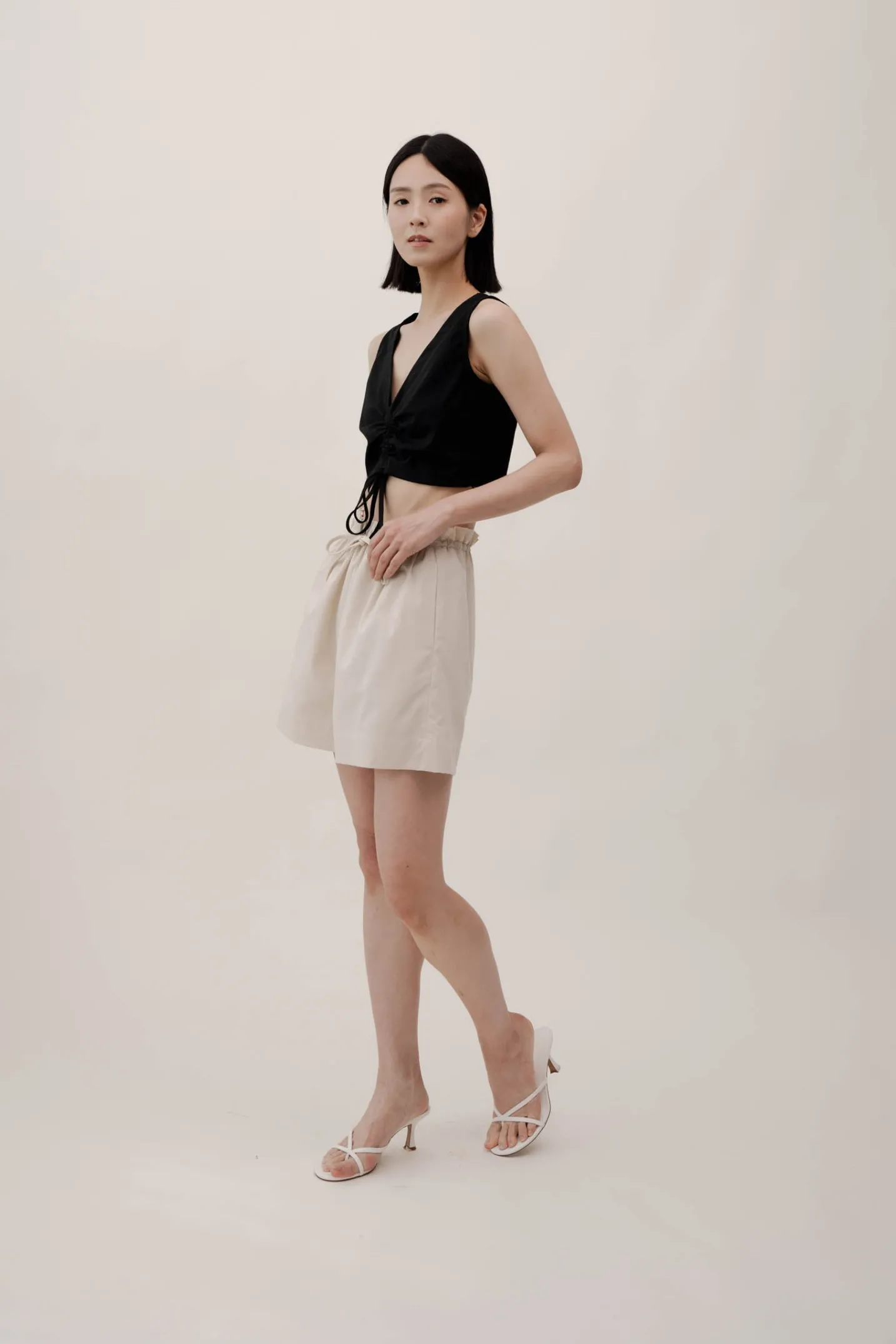 ELISE Shorts - Ivory