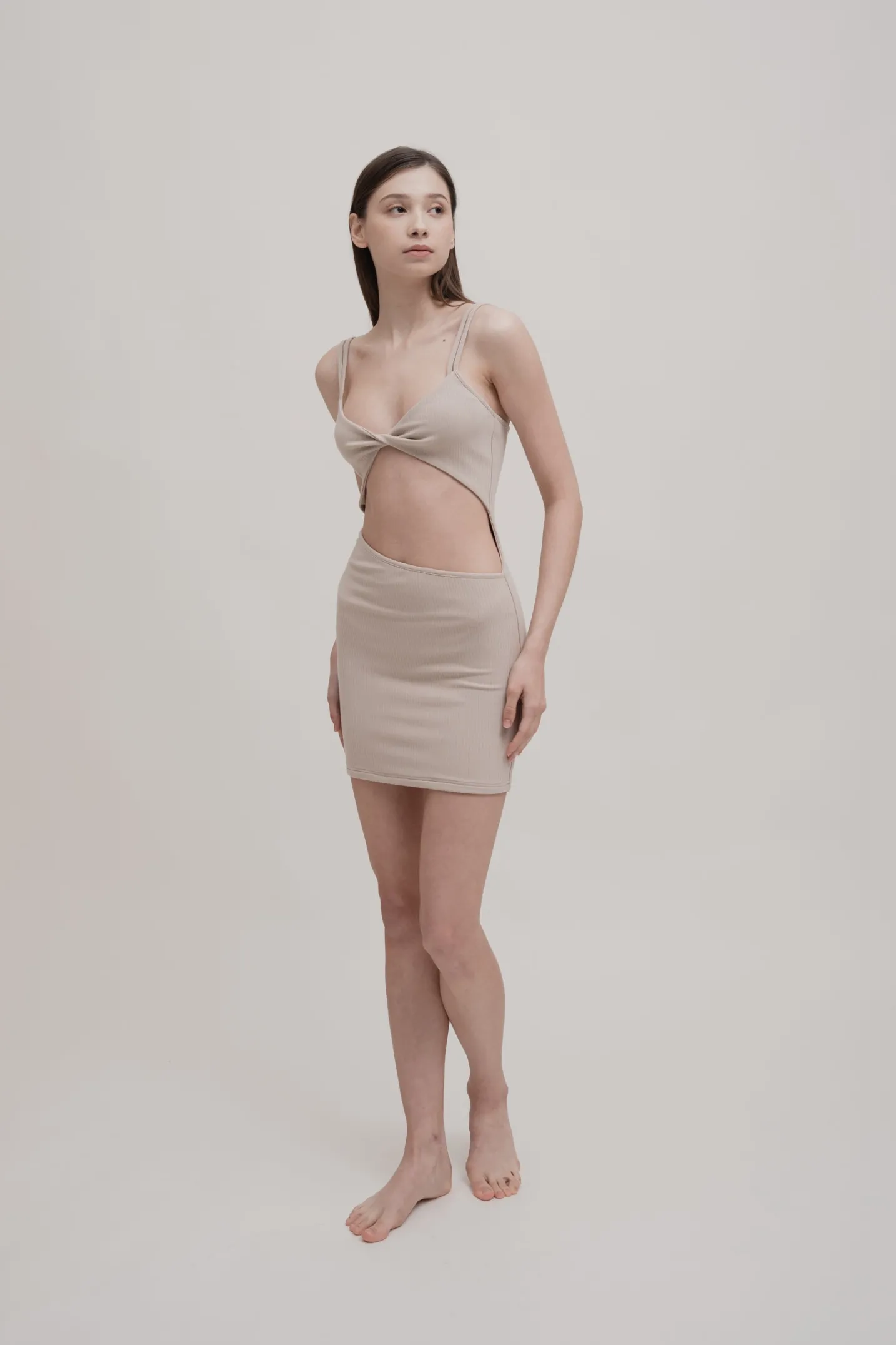 FISHA Dress - Tan