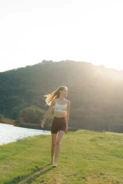 FRAME Biker Shorts - Mocha