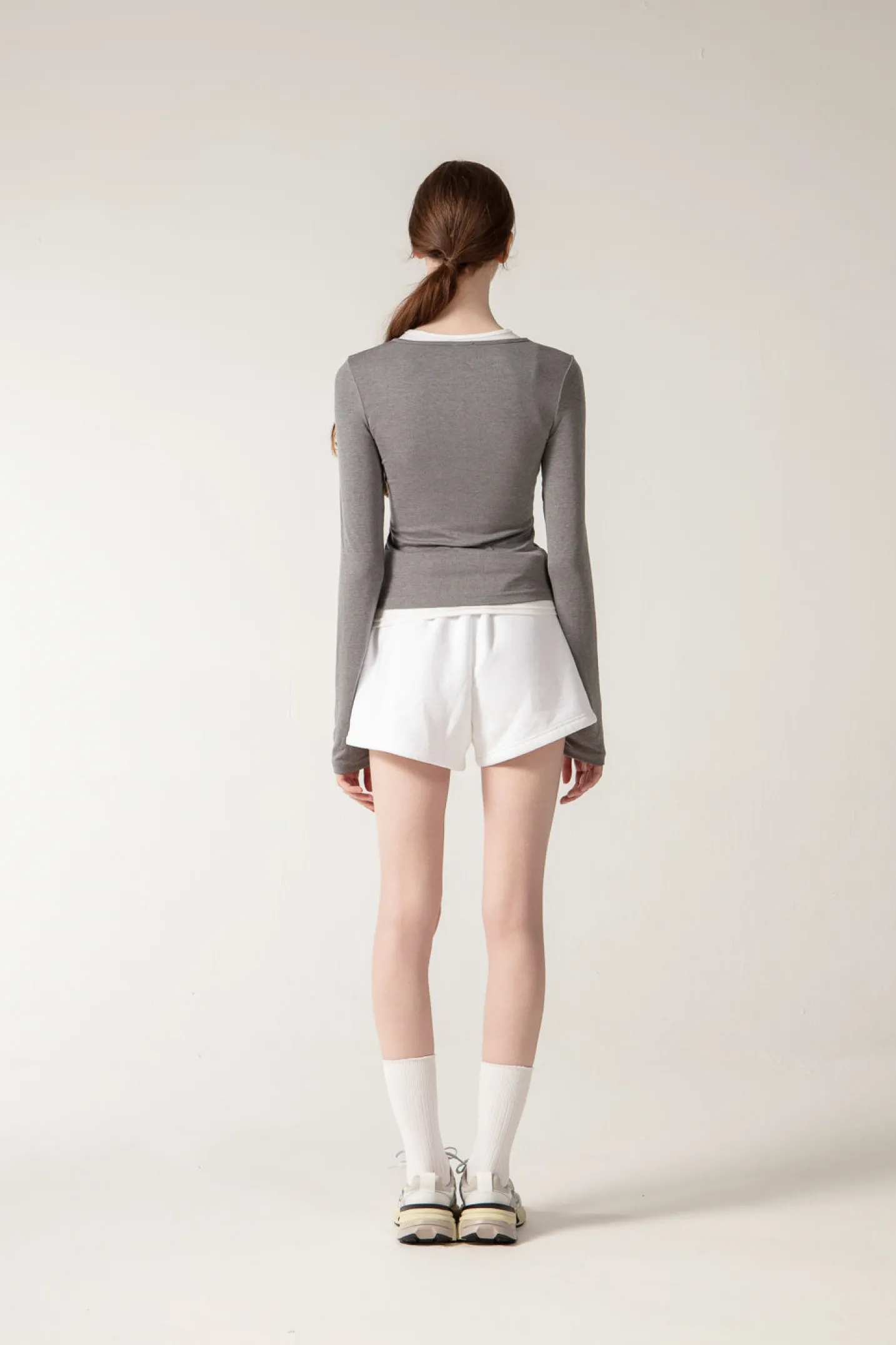 LUCIE Top - Grey
