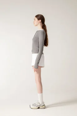 LUCIE Top - Grey