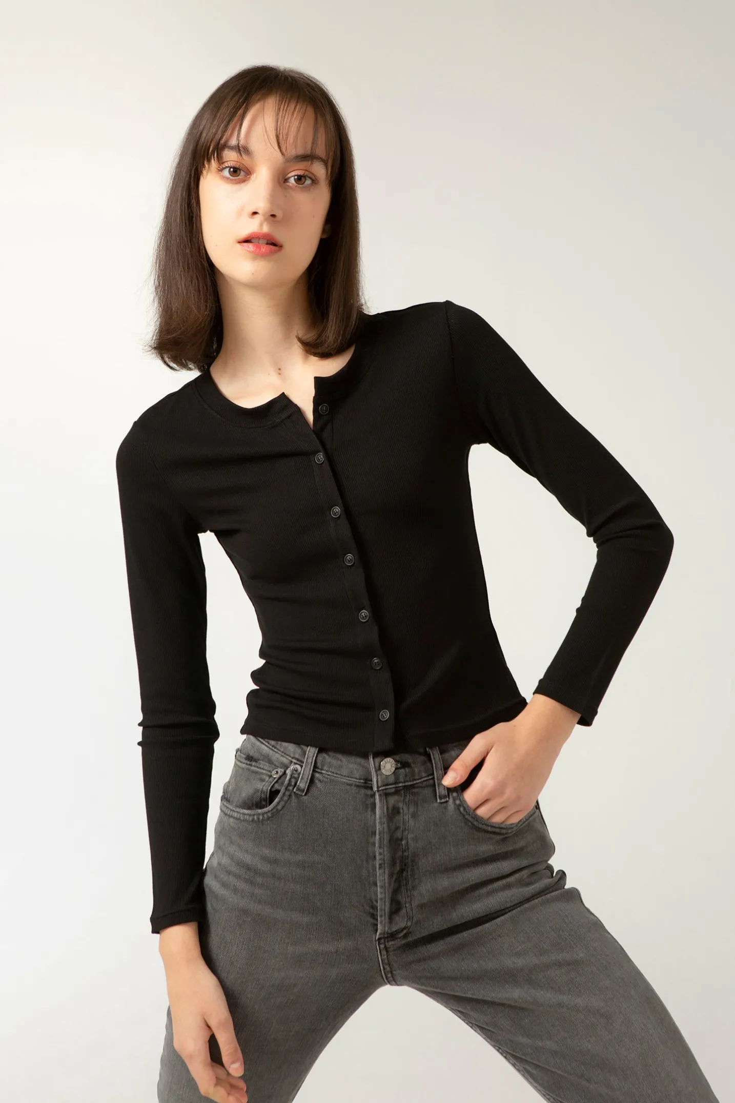 LUV Cardigan - Black