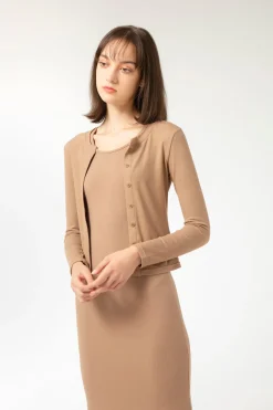 LUV Cardigan - Oatmeal