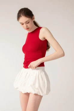 NINA Top in Cherry