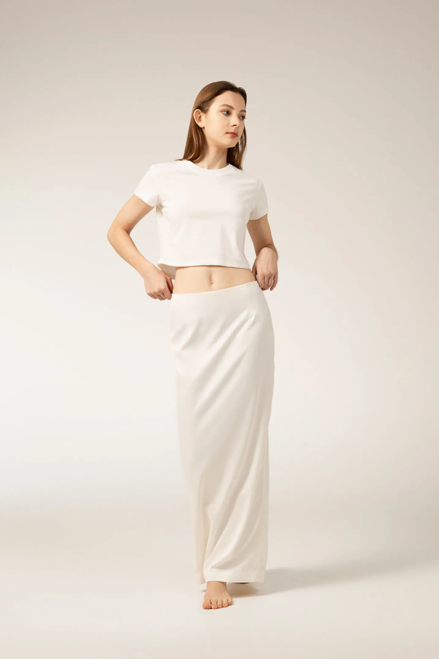 PAIGE Maxi Skirt - White