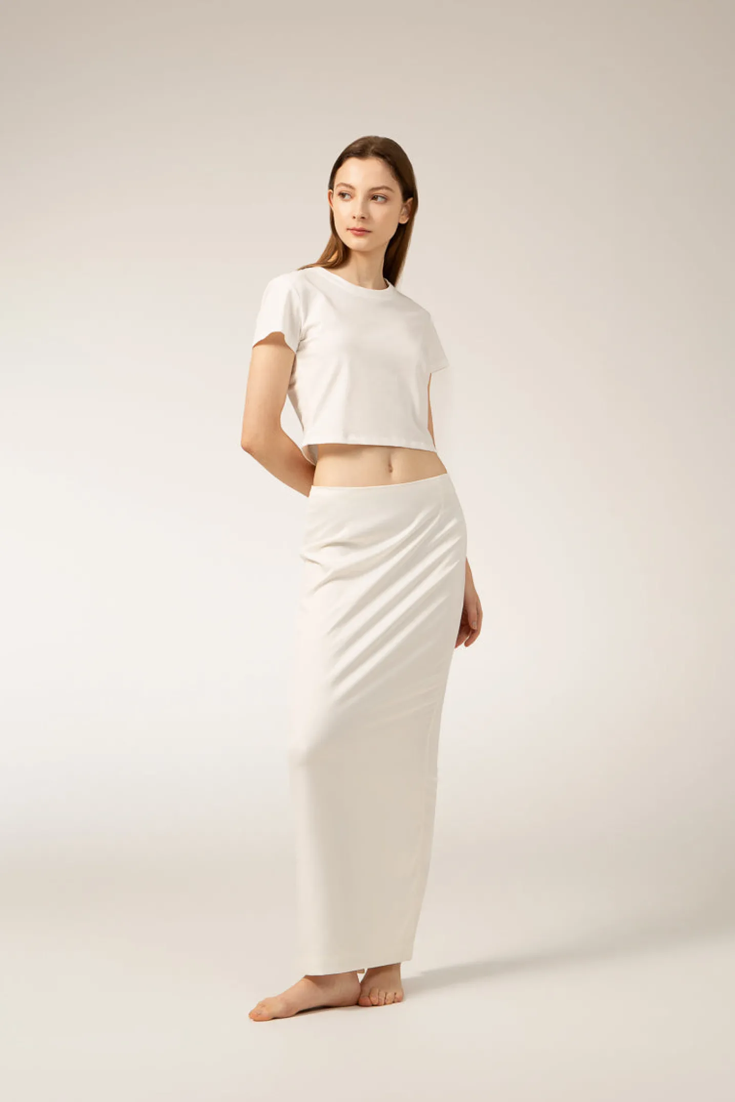 PAIGE Maxi Skirt - White