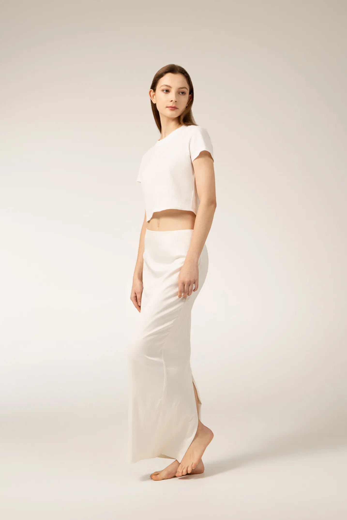PAIGE Maxi Skirt - White