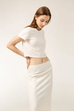 PAIGE Maxi Skirt - White
