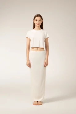 PAIGE Maxi Skirt - White