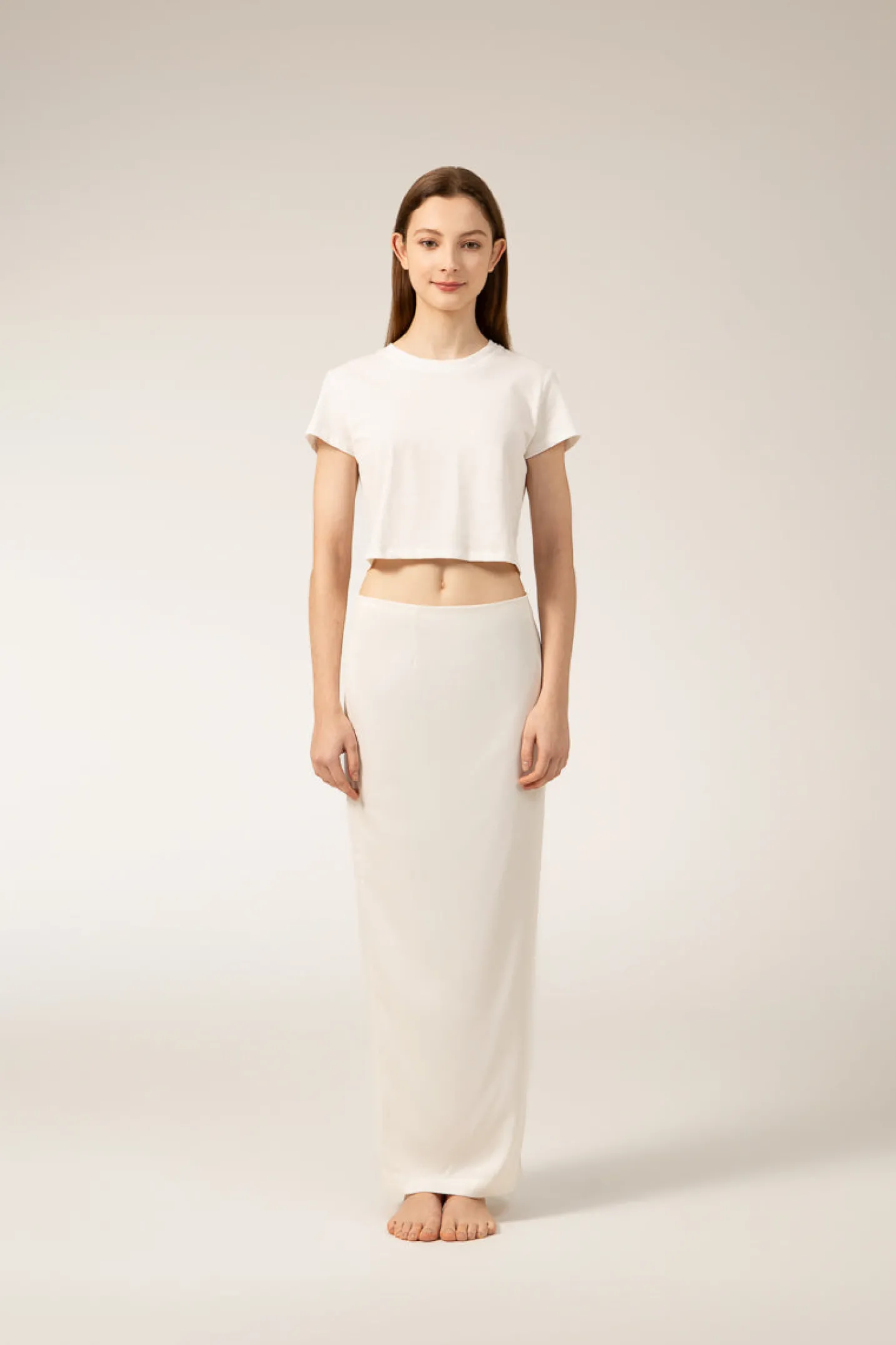 PAIGE Maxi Skirt - White