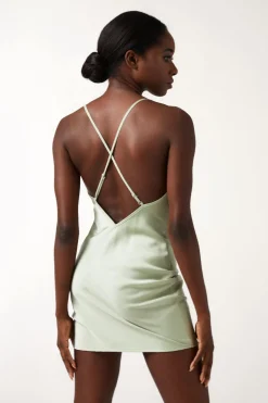 PAIGE Mini Dress - Sage