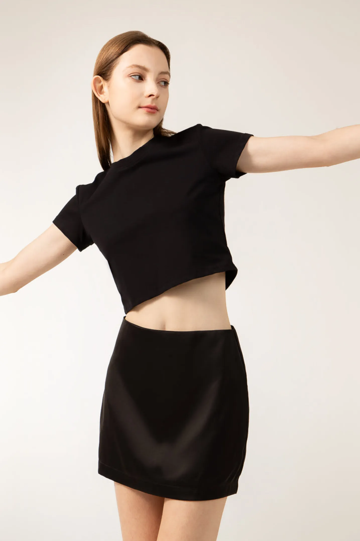 PAIGE Mini Skirt - Black