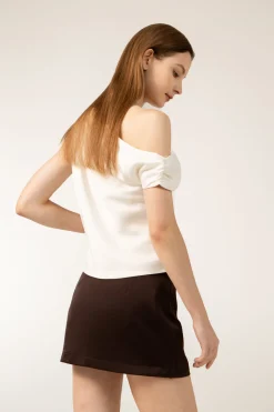 PAIGE Mini Skirt - Brown