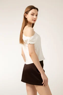 PAIGE Mini Skirt - Brown