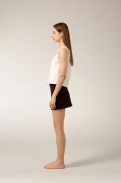 PAIGE Mini Skirt - Brown