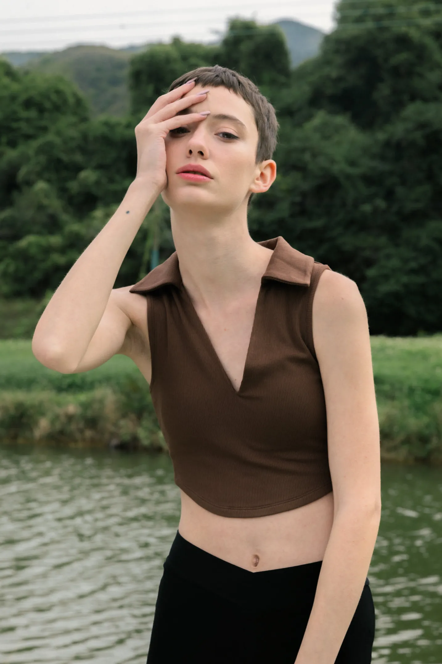 POLA Bra Top - Mocha