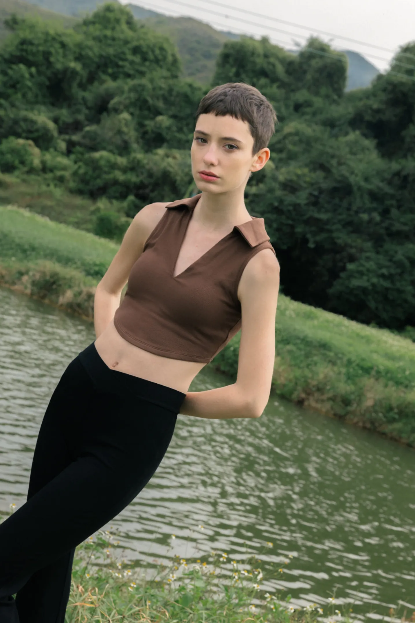 POLA Bra Top - Mocha