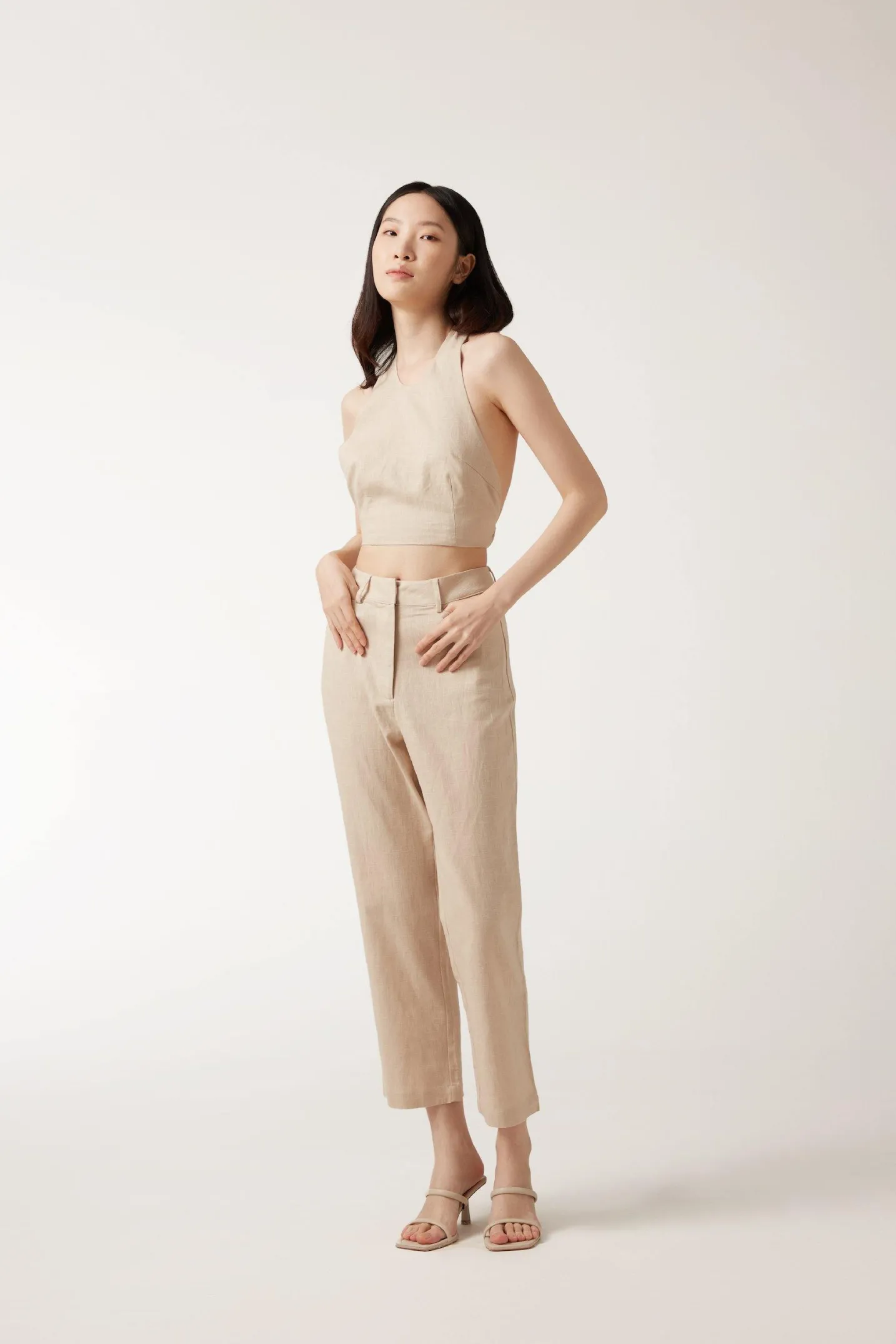 REINA Pants - Ivory