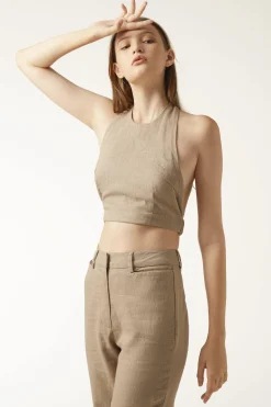 REINA Pants - Taupe
